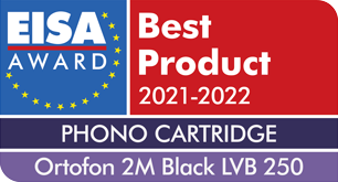EISA-Award-Logo Ortofon 2M Black LVB 250