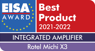EISA-Award-Logo Rotel Michi X3