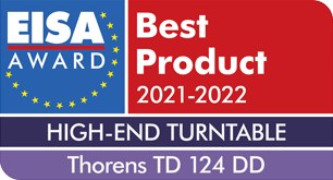 EISA-Award Thorens TD 124 DD