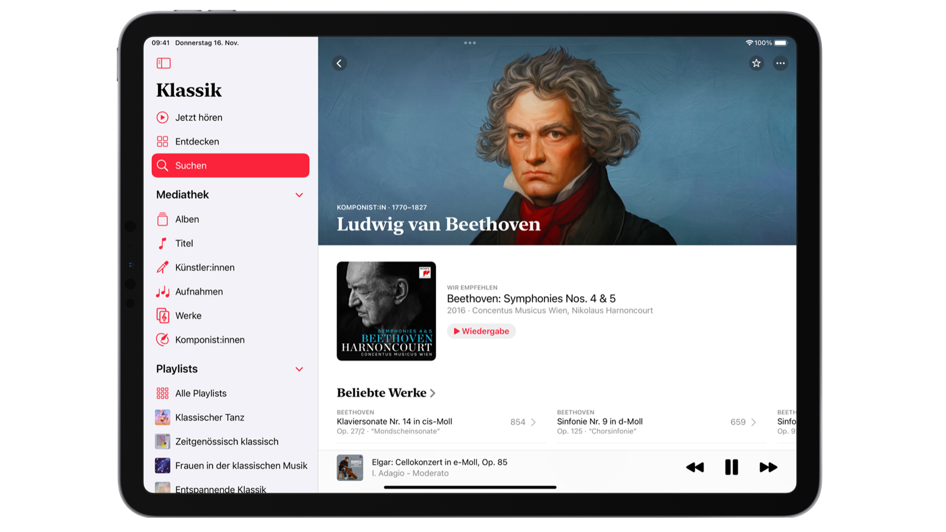 Beethoven auf dem iPad: Die Apple-App für Klassik-Fans