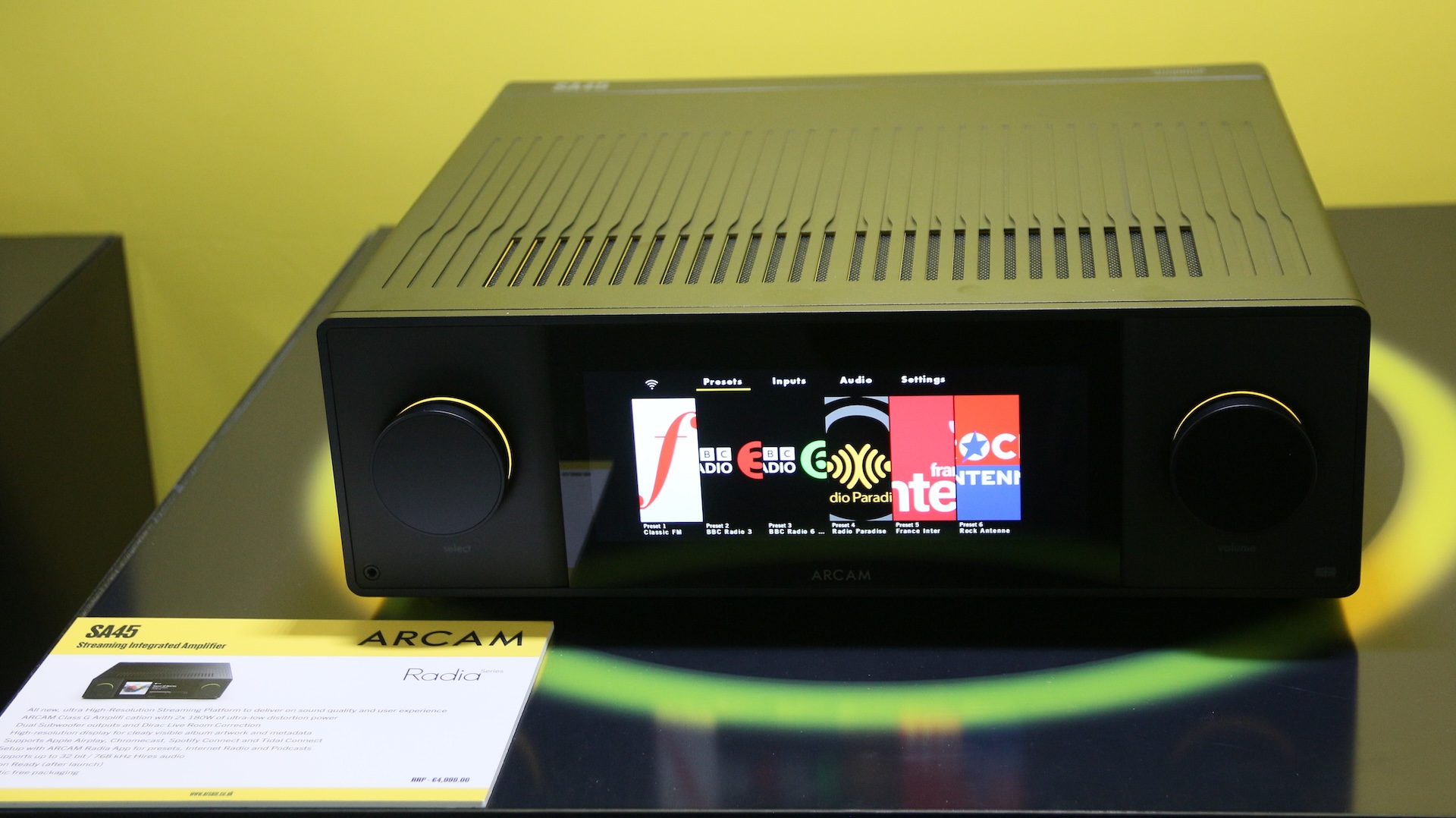 Arcam Radia SA45-Streamer-Amp auf der High End 2024 (Bild: STEREO).