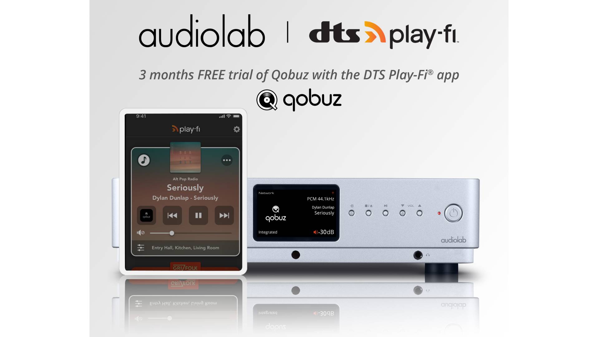 Audiolab-Koperation mit Qobuz
